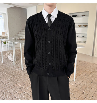 Suéter Tejido de Punto Entallado para Hombre y Mujer - Image 14