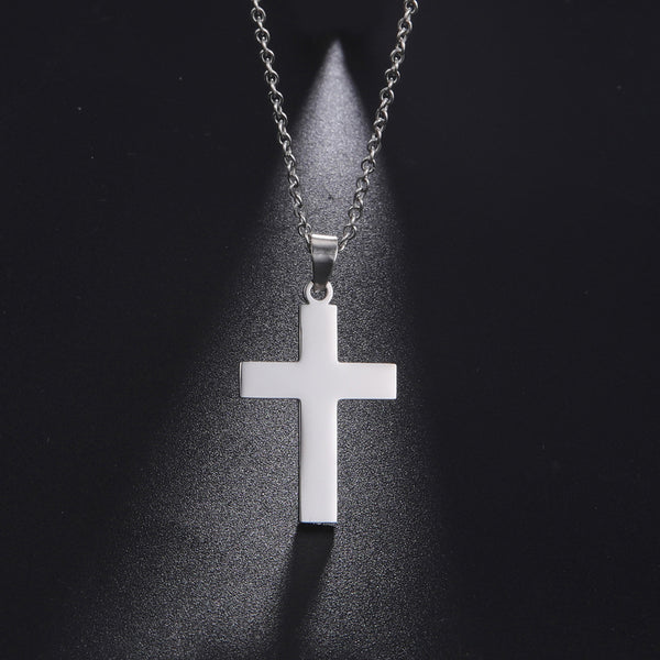 Dije Minimalista de Oro Cruz Elegante para Hombre y Mujer