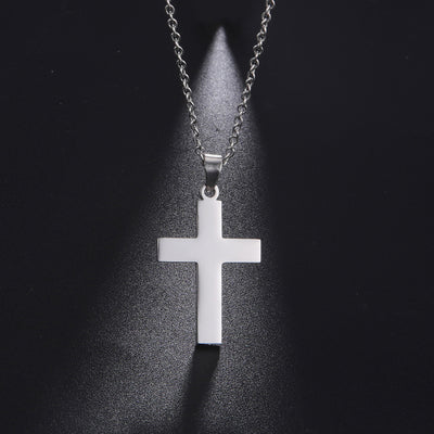 Dije Minimalista de Oro Cruz Elegante para Hombre y Mujer
