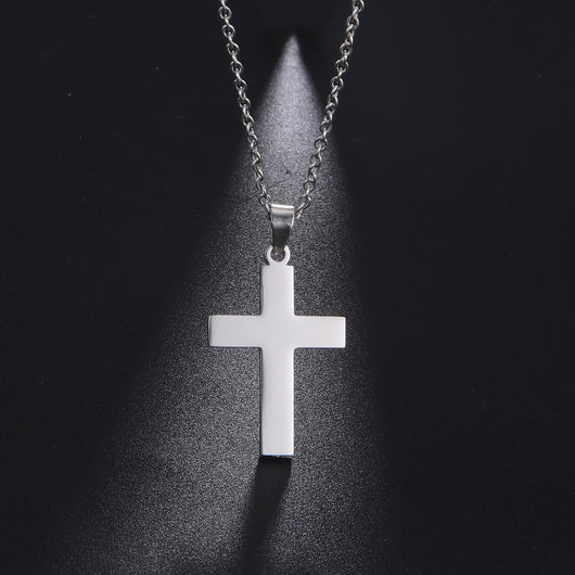 Dije Minimalista de Oro Cruz Elegante para Hombre y Mujer