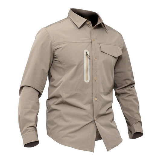 Camisa Táctica Outdoor Secado Rápido con Stretch para Hombre - Image 9