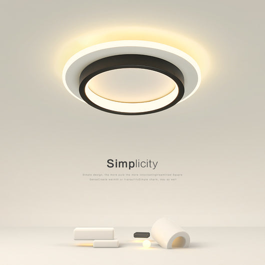 Lámpara de Techo LED Nórdica para Pasillos y Entradas