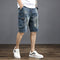 Shorts de Mezclilla Ligera para Hombre - Comodidad de Verano