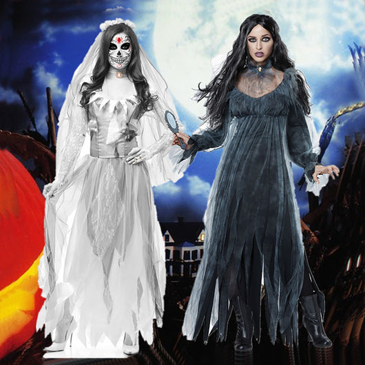 Disfraz de Novia Zombie Elegante para Halloween - Image 11