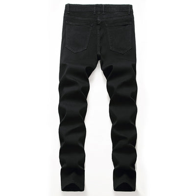 Pantalones Vaqueros Elásticos Casuales Estilo Europeo y Americano para Hombre - Image 30