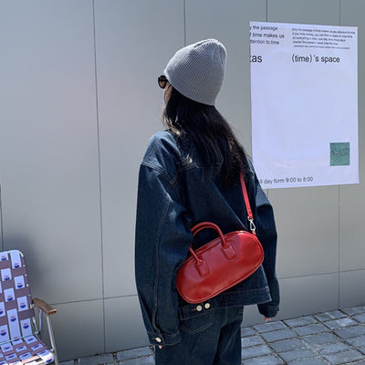 Bolsa de Mano Retro Minimalista Versátil para Mujer - Image 4