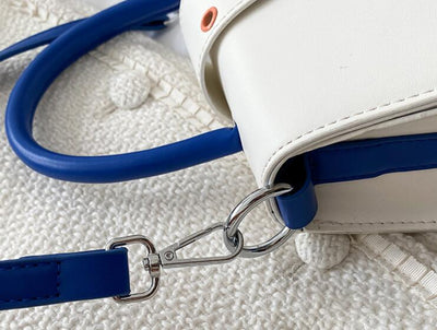 Bolso Bandolera Cuadrado con Contraste de Colores - Image 12