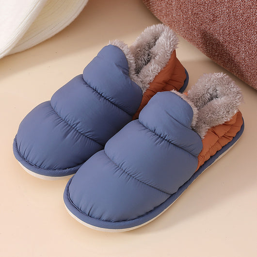 Zapatillas de Casa Invierno Terciopelo Impermeables Algodón - Image 10