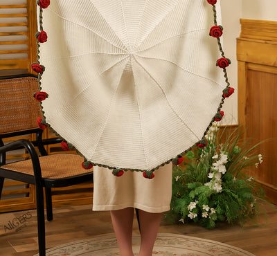 Manta Floral Tejida - Transformable en Ramo de Rosas - Image 39
