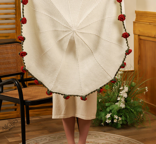 Manta Floral Tejida - Transformable en Ramo de Rosas - Image 39