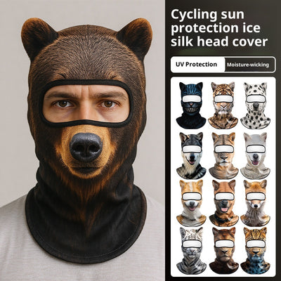 Capucha Protectora Solar para Moto - Secado Rápido Antipolvo
