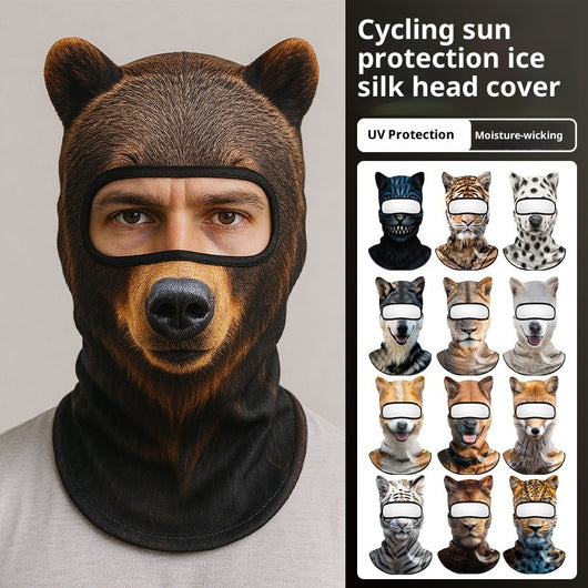 Capucha Protectora Solar para Moto - Secado Rápido Antipolvo
