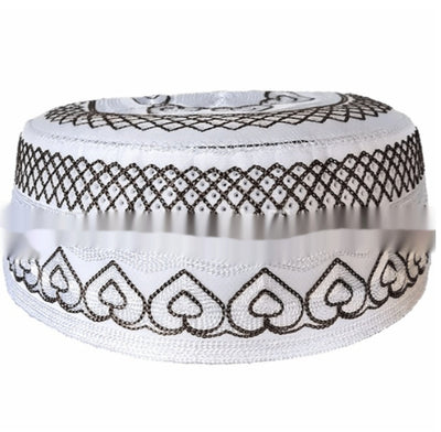 Gorro Islámico Bordado para Hombre - Diseño a Rayas Elegante - Image 11