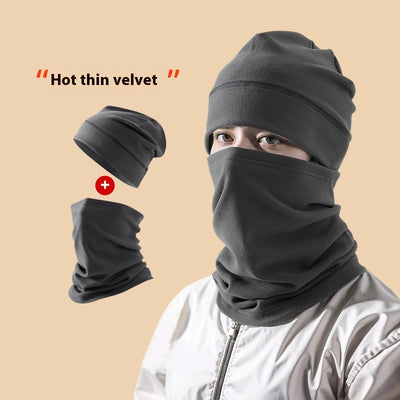 Conjunto Protector Térmico 2 en 1 para Ciclismo - Pasamontaña y Cuello