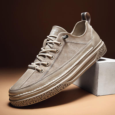 Zapatos de Cuero Casual Estilo Británico para Hombre - Versátiles y Elegantes - Image 7