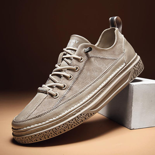 Zapatos de Cuero Casual Estilo Británico para Hombre - Versátiles y Elegantes - Image 7