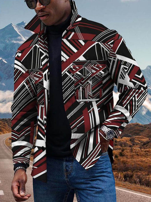 Cardigan Estampado Digital con Botones 3D y Degradado de Colores - Image 4