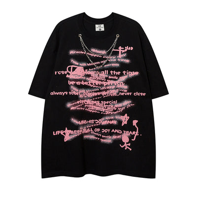 Playera Unisex con Letra Personalizada de Manga Corta - Image 6