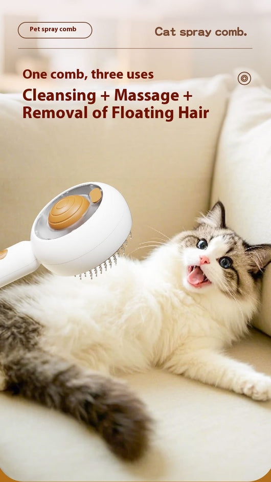 Peine Deslanador para Gatos de Acero Inoxidable - Eliminación de Pelo con Un Click - Image 13
