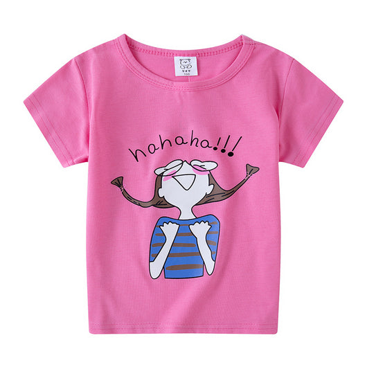 Playera Infantil de Manga Corta Unisex con Diseños Animados - Image 54