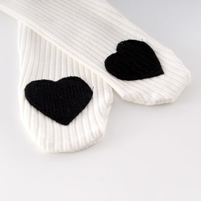 Leggings de Bebé con Corazón en Algodón - Perfectos para Primavera y Otoño - Image 8