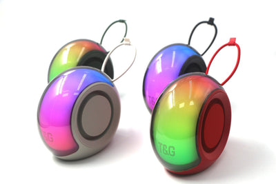 Parlante Bluetooth Portátil TG432 con Luces LED Coloridas - Image 18