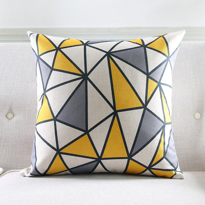 Almohada de Lino Algodón, Cojín Lumbar Decorativo - Image 2