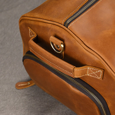 Bolsa de Viaje Ejecutiva en Cuero Genuino - Gran Capacidad para Hombre - Image 2