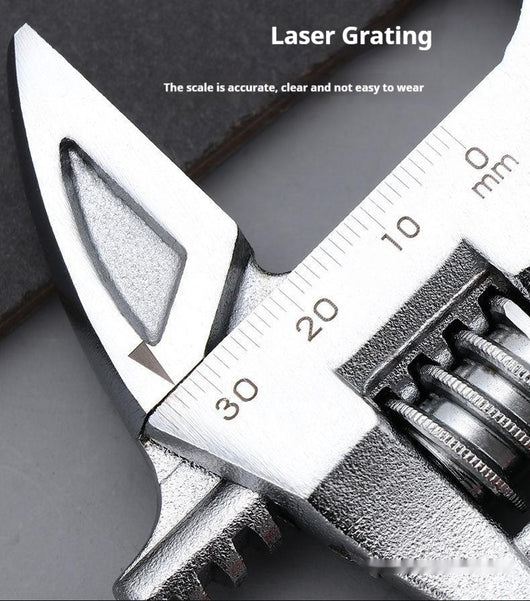 Llave Inglesa Ajustable Portátil de Apertura Grande - Image 19
