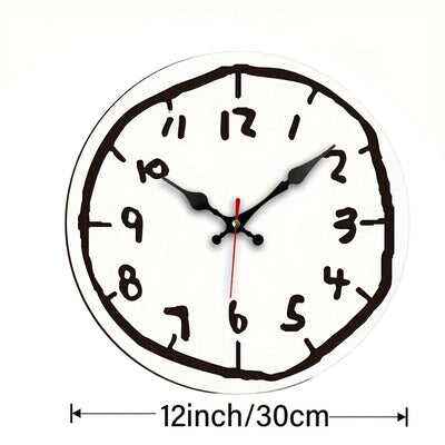Reloj de Pared Cuarzo Elegante 30cm - Decoración Moderna para el Hogar - Image 13