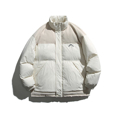 Chaqueta Retro de Pana Acolchada con Costuras Gruesas para Invierno - Image 5