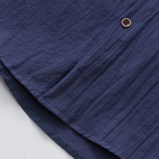 Camisa sin Mangas de Lino con Capucha para Hombre - Image 18