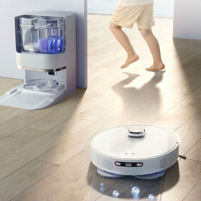 Robot Limpiador 4 en 1: Barre, Trapea, Lava y Seca