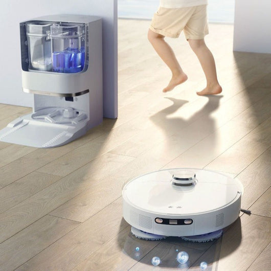 Robot Limpiador 4 en 1: Barre, Trapea, Lava y Seca