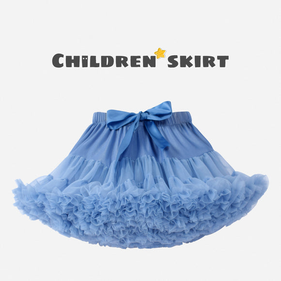 Falda Tutú Esponjosa para Niñas - Vestido de Princesa y Dama de Honor