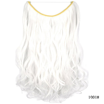 Peluca Integral Única sin Costuras con Extensiones de Cabello - Image 43