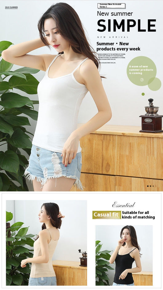 Chaleco Deportivo Ajustable de Color Sólido para Mujer - Image 7