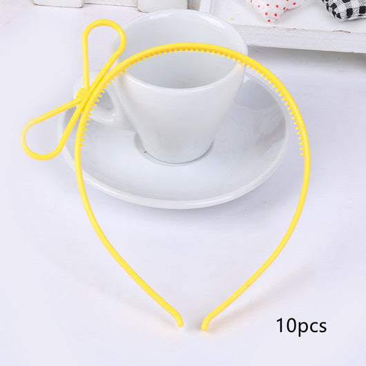 Set de 10 Diademas Decoradas para Niñas con Moños Lindos - Image 2