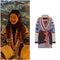 Cardigan Tejido Boho Retro con Cierre de Cordones