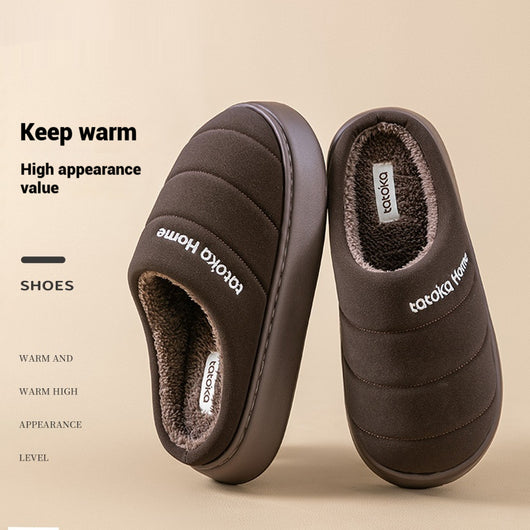 Zapatos de Algodón Impermeables con Forro Polar Cálidos para Otoño e Invierno - Image 8