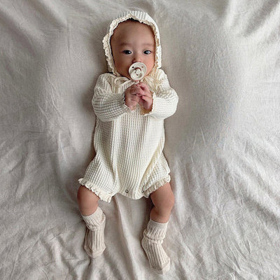 Pijama Tipo Waffle para Bebé y Niño - Diseño Unisex Cómodo - Image 9