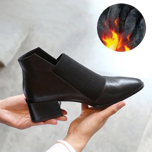 Zapatos de Cuero Genuino para Mujer - Comodidad Todo Clima - Image 4