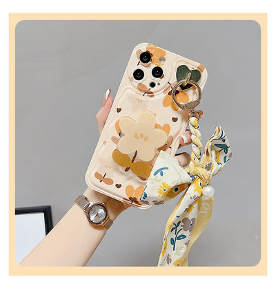 Funda para Celular Seda con Flores y Hojas Otoñales - Image 16