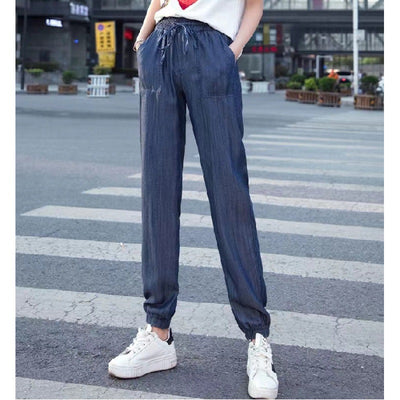Pantalones Harem Capri Ajustados para Mujer - Corte Moderno y Favorecedor - Image 7