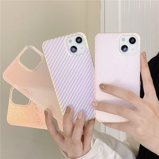 Funda Degradada de Silicona para Celular con Acabado Frosted
