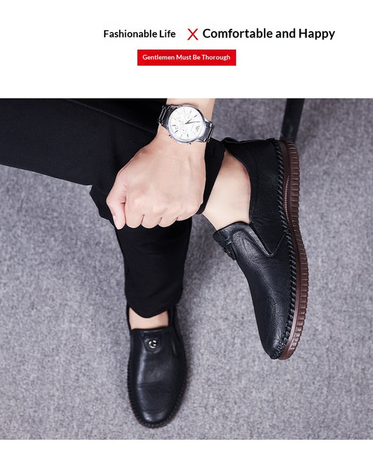 Zapatos Casuales de Cuero para Hombre - Cómodos y Transpirables - Image 14