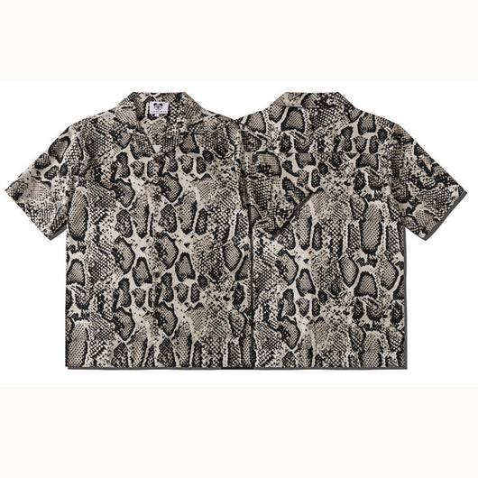 Cardigan Suelto Estampado Leopardo de Manga Corta Unisex - Image 4