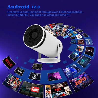 Proyector Portátil 4K Mini con Bluetooth para Cine en Casa - Image 7