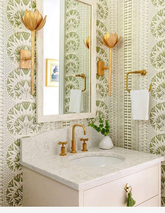 Lámpara de Pared Floral Montaje Suave para Escaleras Modernas - Image 15