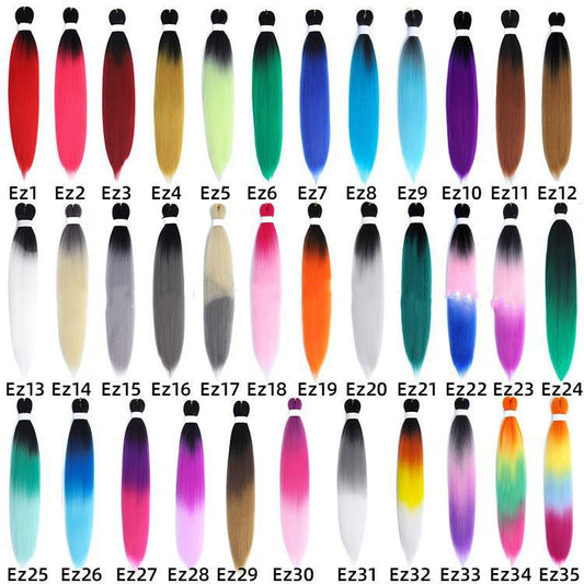Trenza Degradada EZ Color Fibra Sintética Premium